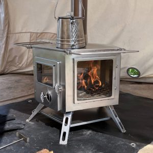 Pentagon woodburner stove