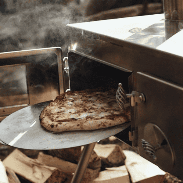 Pizza oven cooking